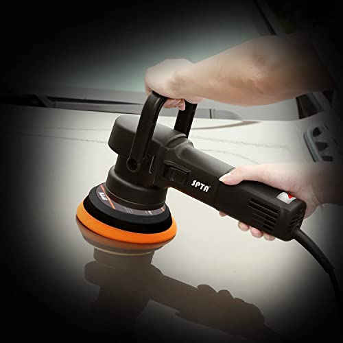 Spta Buffer Polisher, 780W 5Inch & 6Inch Dual Action Random Orbital Car Polisher, 41Pc Car Detailing Kit With Polishing Pads, Sanding Papers, Wool Pads, Tool Bag For Car Polishing And Waxing -Da501-Us #TOP6