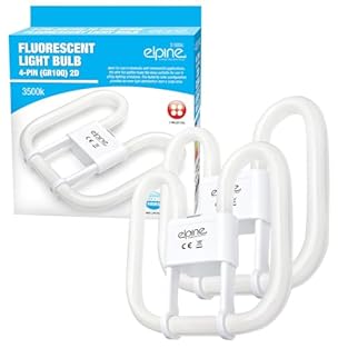 ✔️ MULTI-USE - Ideal for use in domestic and commercial applications, the slim flat profile makes the lamp suitable for use in utility lighting situations. ✔️ SIMPLE DESIGN - The butterfly tube configuration provides an even light distribution over a...
