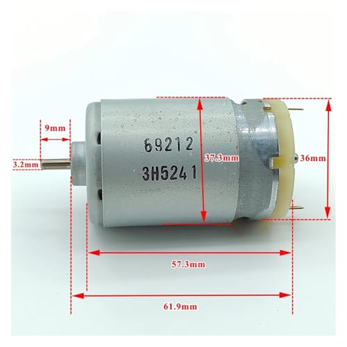 Starter Electrónico RS-550 6V-12V 30000 RPM Alto Torque miniatura 2