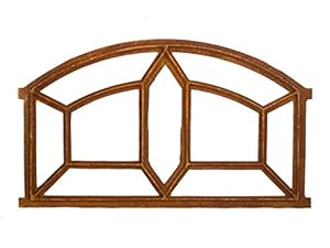 Aubaho Antik-Stil Eisenfenster 90x54cm