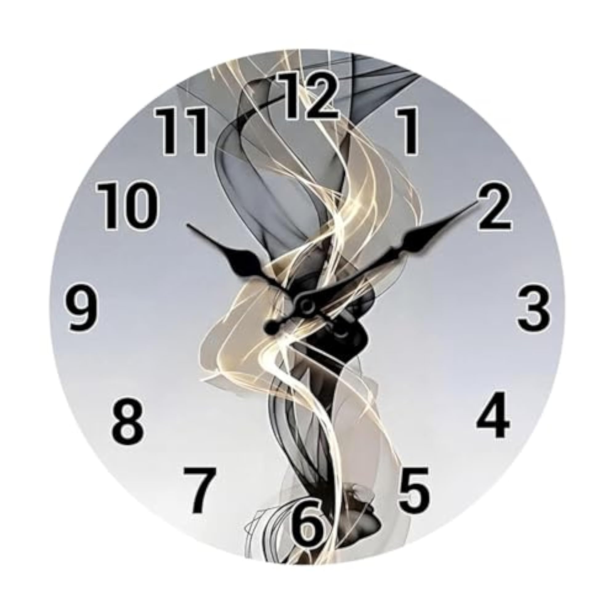 Minimalist Round Wall Clock for Home Decor, 20 cm