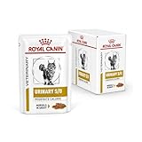 Royal Canin Veterinary Urinary S/O | 12 x 85 g | Aliment Complet diététique pour Chats | pour la Dissolution des calculs de Struvite | Valeur RSS Basse