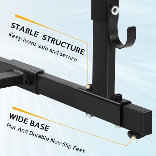 Rengue RG-KSR01 Kayak Storage Rack, Heavy Duty Freestanding Kayak Stand For 4 Kayaks, Sups, Canoe And Paddleboard Kayak Rack For Indoor & Outdoor Use thumb #3