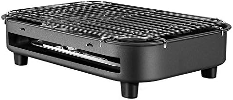 Electric Grill Smokeless Pan Stove Dry Pot Mini Non-stick Plate