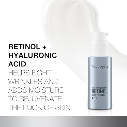 Neutrogena 27401902 Retinol Face Moisturizer Cream, Rapid Wrinkle Repair, Anti-Wrinkle Night Moisturizer Cream thumb #2