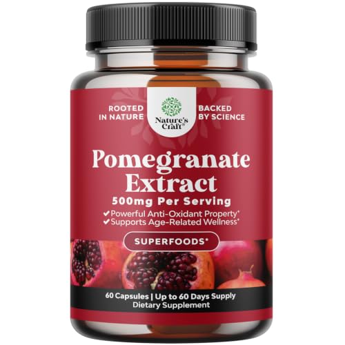 Nature's Craft Pomegranate Extract Capsules