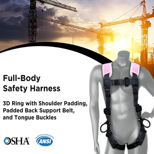 Image of AFP Demon Fall Protection Comfortable Safety Harness (OSHA /ANSI PPE)