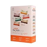 The Whole Truth - Protein Bars | All-in-One | Pack of 6 x 52 g each | No Preservatives | No Artificial Sweeteners | No Gluten or Soy | All Natural Ingredients | Six Different Flavours