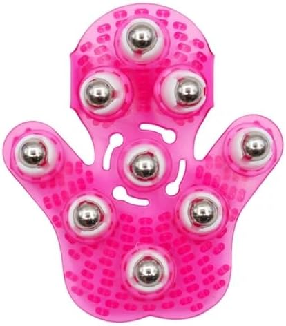 Miniatura 1 de Guante de masaje corporal con bola rodante, anticelulítico, alivio del dolor muscular, masajeador relajante para cuello, espalda, hombros, glúteos,