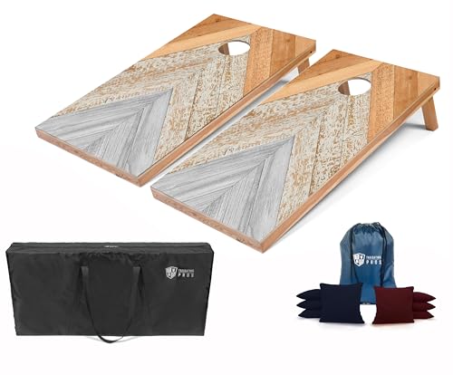 Tailgating Pros Lightweight Regulation Cornhole Boards – 2x4 ft, ...