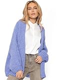 🔄 VIELSEITIGKEIT: Perfekt kombinierbar mit Jeans, Kleidern oder Röcken, lässt sich der Cardigan sowohl casual als auch schicker stylen. Dank seines gemütlichen Materials eignet er sich für jede Jahreszeit – ideal als leichter Überwurf oder als zusätzliche Schicht für kühlere Tage.