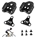 Jorzer Bike Cleats, 2Pcs Sturdy Metal Cleats for Cycling Shoes, Waterproof Bike Parts Cleats, Portable Cycling Cleats Compatible with Mountain Biking, Road Cycling Pedals.