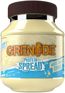 Grenade White Chocolate Cookie Protein Spread, 1 x 360 g Jar
