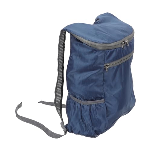 PAMINGONO Zaino da Trekking Pieghevole e Leggero per Viaggio Resistente all Acqua Grande capacità per Sport all Aperto e Campeggio Colore Blu Scuro