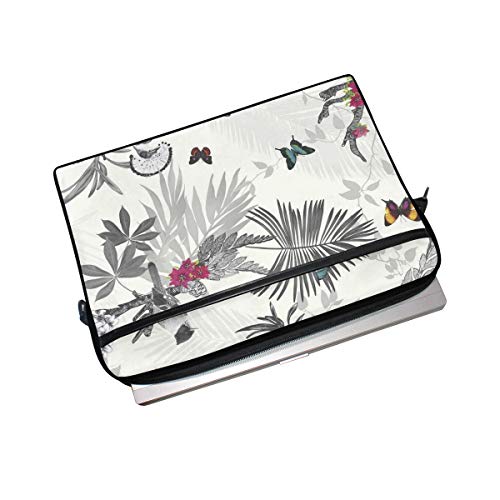 Sac ordinateur portable 14"-15.4" papillons et oiseaux résistant