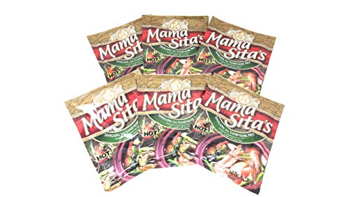 Mama Sita's Sinigang Sa Sampalok Mix Tamarind Seasoning Mix Hot 50g (1.76oz) 6 Pack