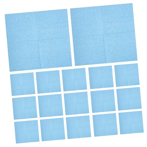 Luxshiny 25pcs Car Repair Supplies Cars Car Interior Car Cleaning Car Detailing Supplies Car Accessories Interior Car Seat Cleaner Car Wipe Cloth Non-Woven Fabric Sky-Blue