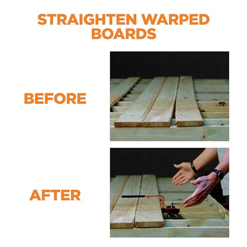 CAMO Lever Deck Board Bending, Straightening and Locking Tool for Faster & Easier Deck Installation