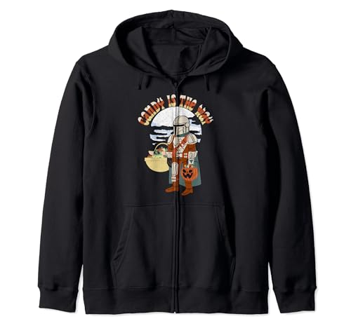 Mandalorian Halloween Candy Is The Way sweat à capuche pour rester au chaud en automne