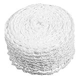 GARVALON Malla Elástica para Cocinar Carne Sausage Netting Resistente Alta Temperatura Metros para Embutidos Jamón Rollo Cocina
