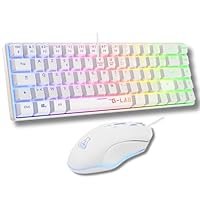 The G-Lab - Hydrogen Combo - gaming-muistoetsenbord, 60% bekabeld, RGB