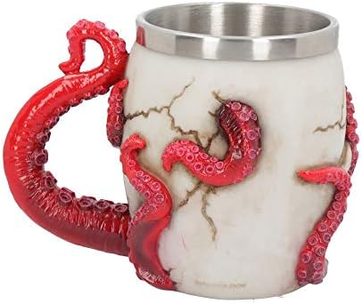 Nemesis Now B4695N9 Devoured Tankard 16cm, Resin w/stainless steel insert, Red, One Size
