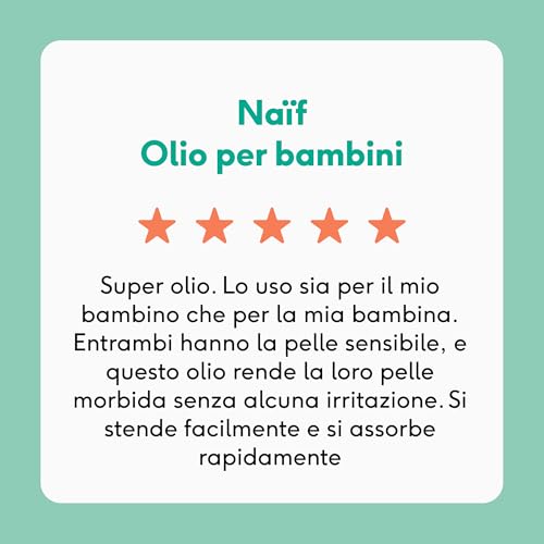 Naif Baby & Kids Baby Oil Olio Protettivo Per Bambini 100 Ml - 7
