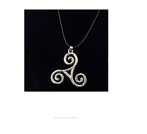 Plum Street Gifts & More LLC Teen Wolf Tv Show Inspired Pendant with Attached Leather Band