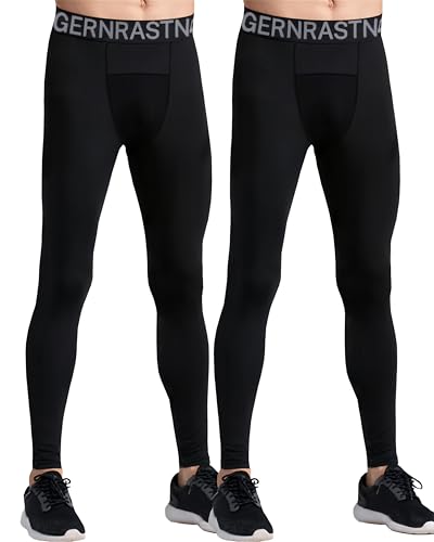 Boys Leggings Quick Dry Youth Compression Pants Tights Athletic