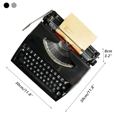 Machine à écrire manuelle classique à l'ancienne avec ruban, machine de machine de machine de machine de machine de machine de machine de machine de frappe pour le type de lettres et de notes, décor d – vue 5