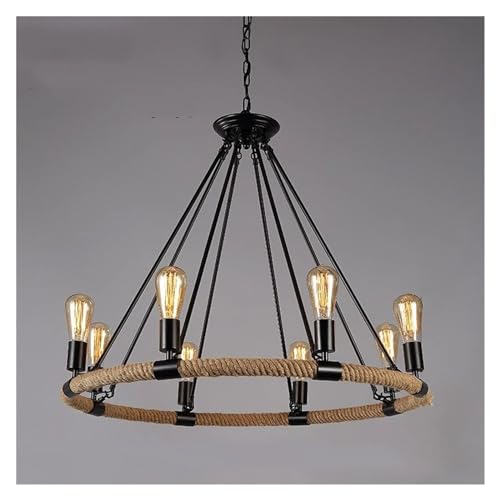 Lumière corde à chanvre île industrielle pour illuminer votre restaurant
