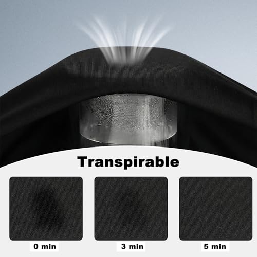 Donason Pantalones de Compresión para Hombre Mallas con Bolsillos Deportivos de Secado Rápido Ajustados Elásticos Pantalones Hombre Malla Deportivos para Gimnasio Entrenamiento Baloncesto Yoga - imagen 6