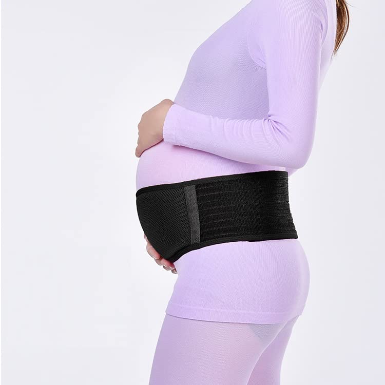 PALAYPALAY® Maternity Belt for Pregnancy Belly Support Band Breathable Adjustable Maternity Belly Band for Pregnant Women for Abdomen, Pelvic, Waist, & Back Pain (Khaki, One Size)
