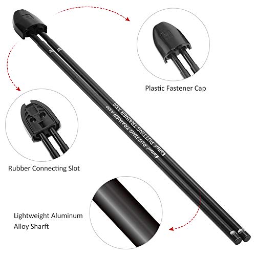 Moniclern Golf Putting Training Aid Golf Putter Trainer anexado à maioria do Putter Shaft