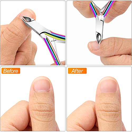 Awpeye CAISEJIAOZHIJIAN4PCS 4 Packs Cuticle Nipper thumb #4