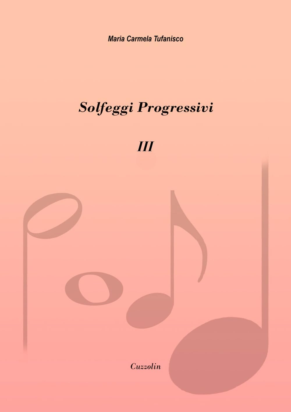 Solfeggi progressivi Vol.3 livre de solfège 42 leçons théorie musicale