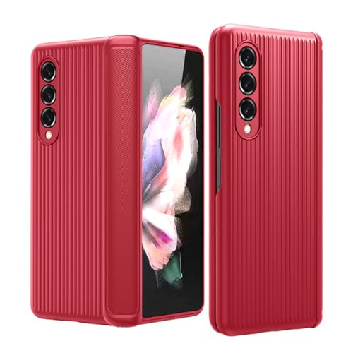 Coque Samsung Z Fold 3 rouge mince idéale pour un usage quotidien intensif
