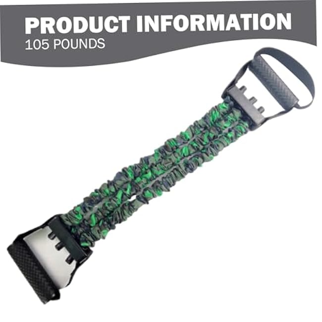 3-Hole Resistance Stretcher, Adjustable 3-Way Resistance Band, Chest Expander Stretch Bands with Handles for Men Women Fitness Training