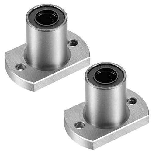Roulements linéaires LMH10UU uxcell à deux brides latérales 10mm robustes