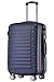 Produktbild BEIBYE 2088 Zwillingsrollen Reisekoffer Koffer Trolleys Hartschale M-L-XL-Set in 13 Farben (Dunkelblau, L)
