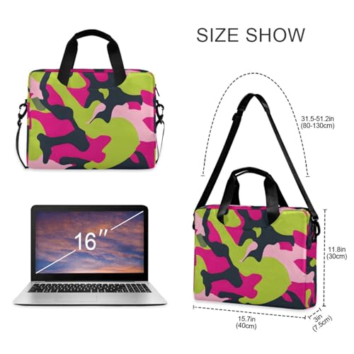 Bolso bandolera para laptop camuflaje vivo 13-16 pulg miniatura 3
