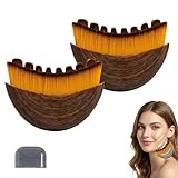 Aluvea Lymphbürsten Gesicht, Lymph Bürste Gesicht, Aluvea Face Brush, Lymphatic Drainage Face Brush, Entwickelt für die Konturierung Von Gesicht (2PCS)