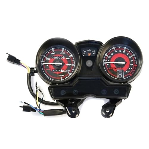 為に ヤ&マハ YBR125 YBR YB 125 JYM125 用オートバイタコメーター スピードメーター 走行距離計 ゲージ ギアインジケーターメーター デジタルゲージ