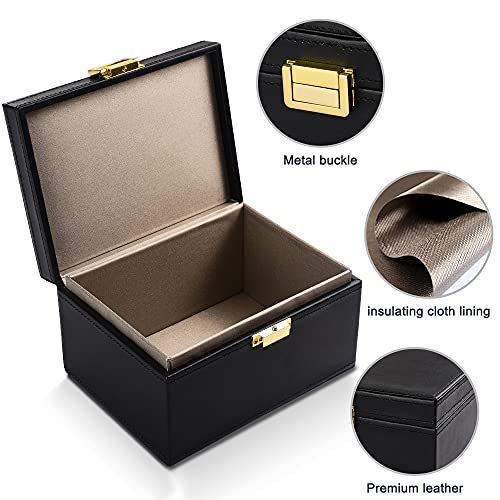 Faraday Box, [Newest Version] Diyife Key Fob Protector, Rfid Box For Car Keys, Carbon Fiber Signal Blocker For Keyless Fob, Car Key Signal Blocker Cage, Signal Blocking Box For Car Keys Phones #TOP5