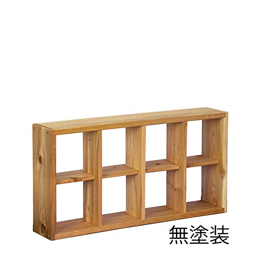 Amazon.co.jp: WOODPRO 格子ラックミニ 120型 4X2 幅54cm 高さ28cm