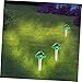 BESPORTBLE Led Solar Mushroom Lamp for Garden Durable Landscape Decor No Tools Needed Random Color