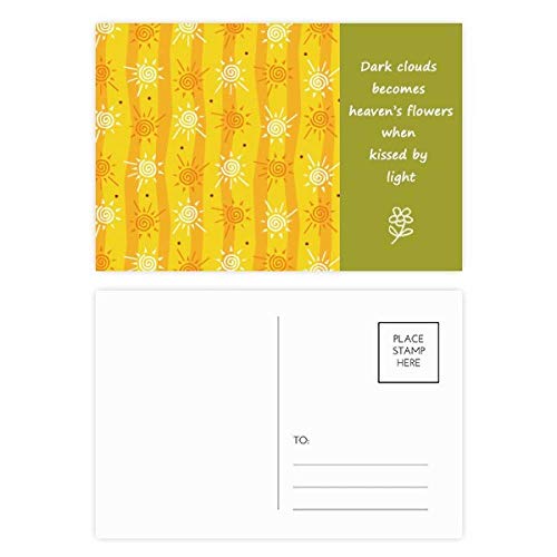 Cartes postales soleil poésie pour décorer et écrire