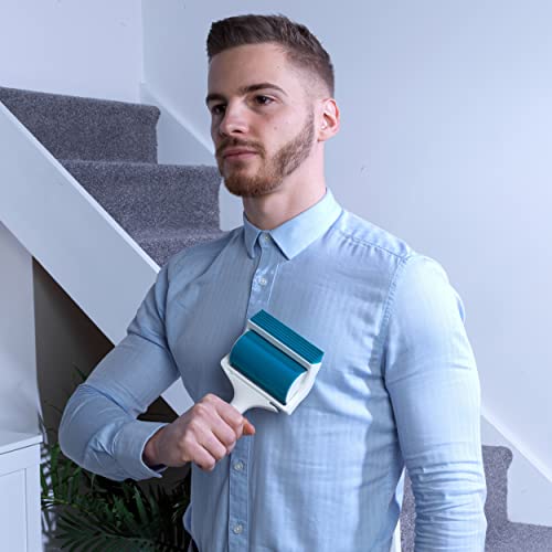 Beldray LA072597EU Pet Plus+ Gel Tierhaarentferner - Fusselrolle Fur Tierhaare, Wiederverwendbare Fusselrolle, Abwaschbar Fusselbürste, Hundehaare & Katzenhaarentferner furKleidung, Sofa & Autos