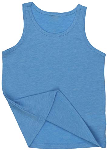 Image of ToBeInStyle Kids Boys Girls Soft Lightweight Jersey Scoop Neck Tank Top