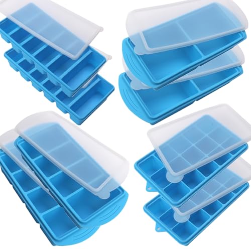 Set de moldes de silicona para congelador 8 piezas miniatura 1